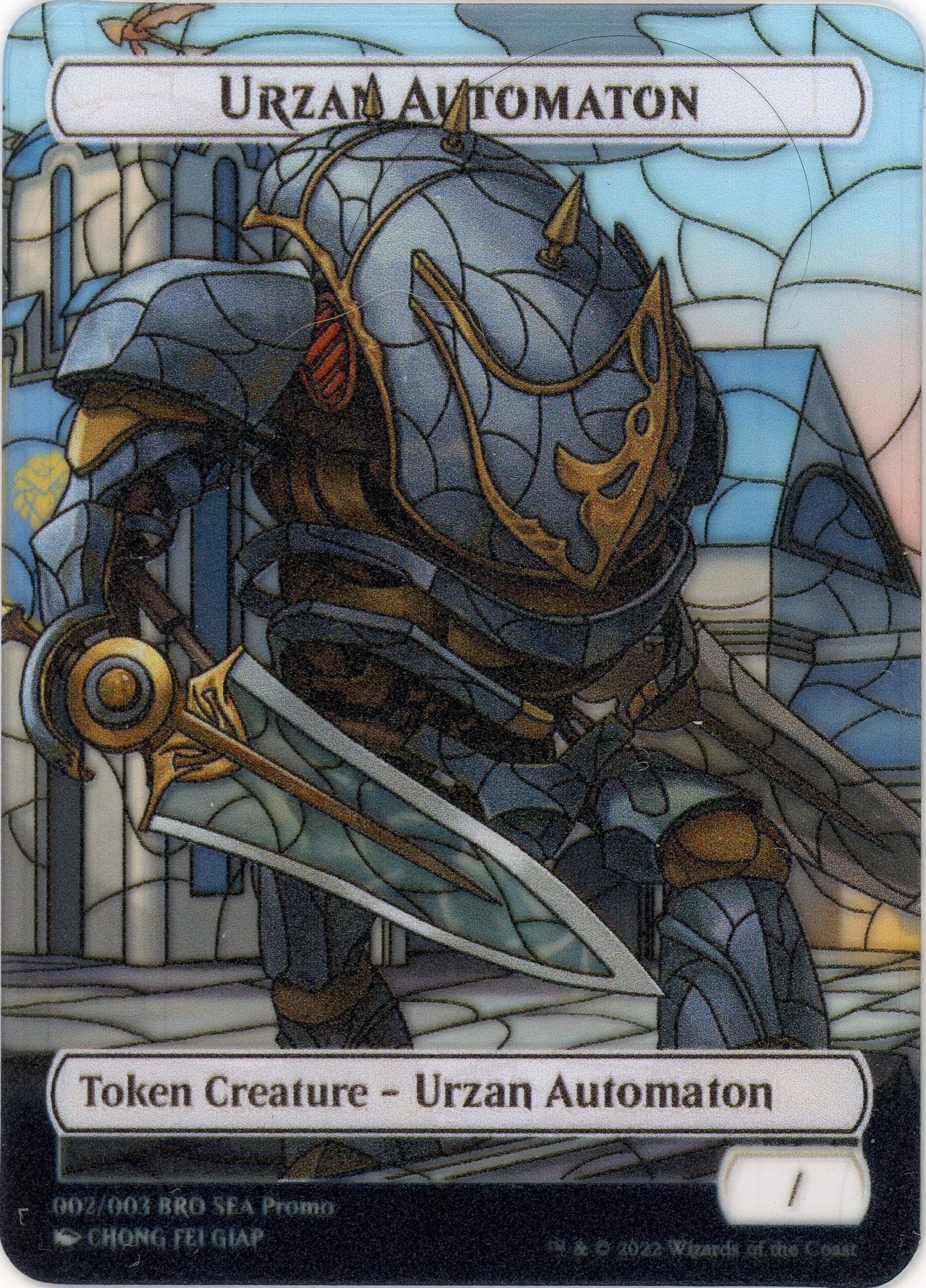 Urzan Automaton Token (SEA Exclusive) [The Brothers' War Tokens] | Pegasus Games WI