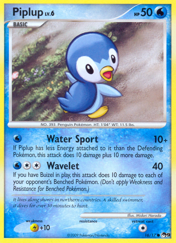 Piplup (16/17) [POP Series 9] | Pegasus Games WI