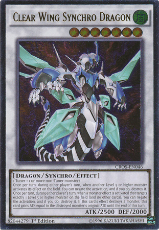 Clear Wing Synchro Dragon (UTR) [CROS-EN046] Ultimate Rare | Pegasus Games WI