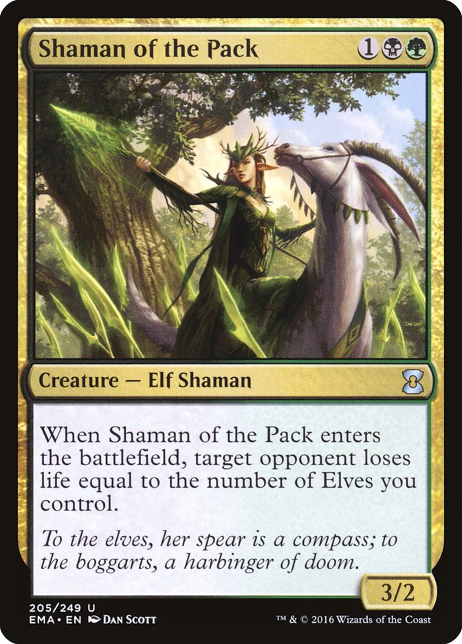 Shaman of the Pack [Eternal Masters] | Pegasus Games WI