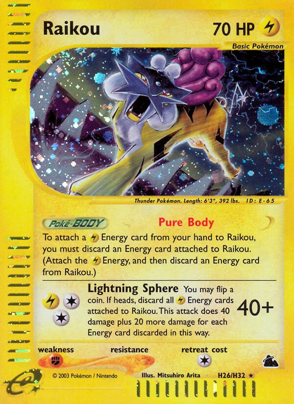 Raikou (H26/H32) [Skyridge] | Pegasus Games WI