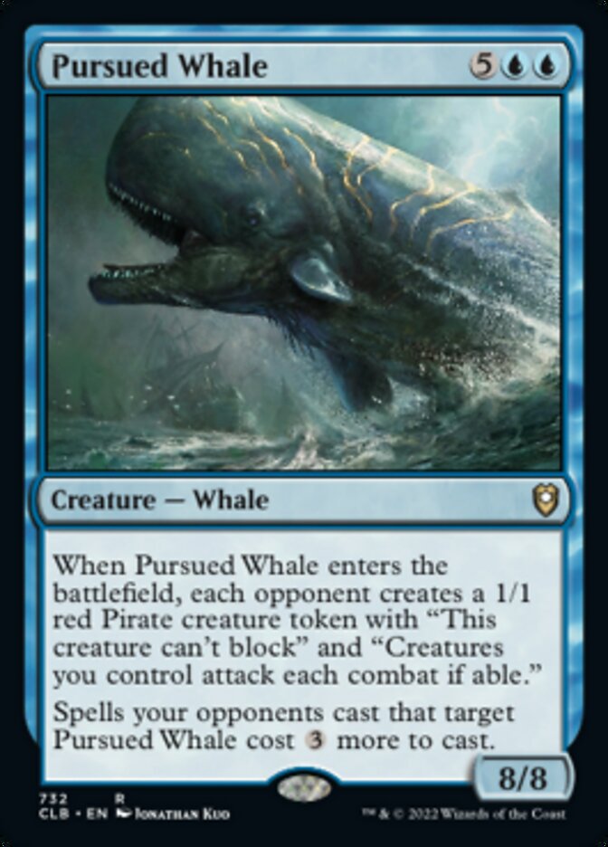 Pursued Whale [Commander Legends: Battle for Baldur's Gate] | Pegasus Games WI