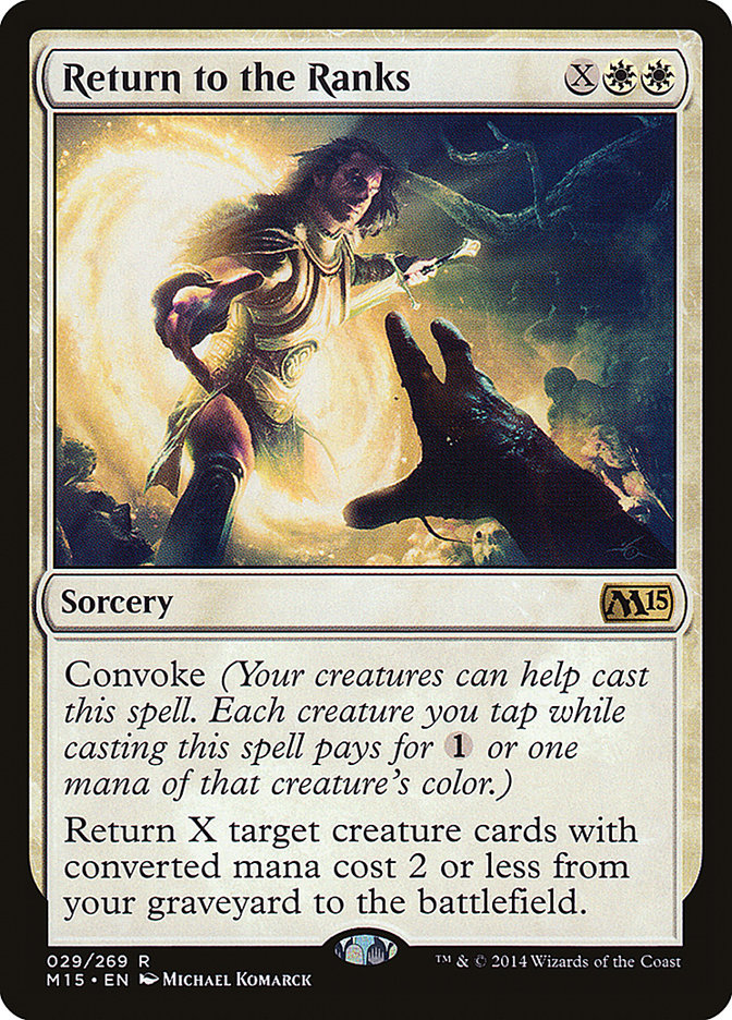 Return to the Ranks [Magic 2015] | Pegasus Games WI
