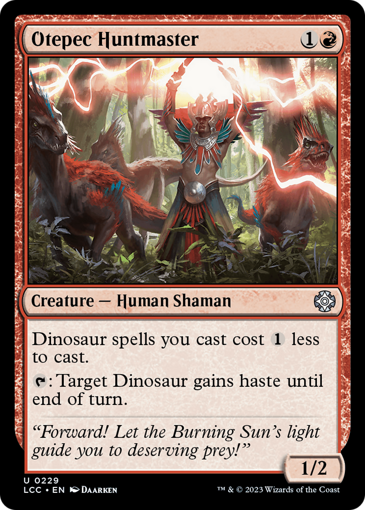 Otepec Huntmaster [The Lost Caverns of Ixalan Commander] | Pegasus Games WI