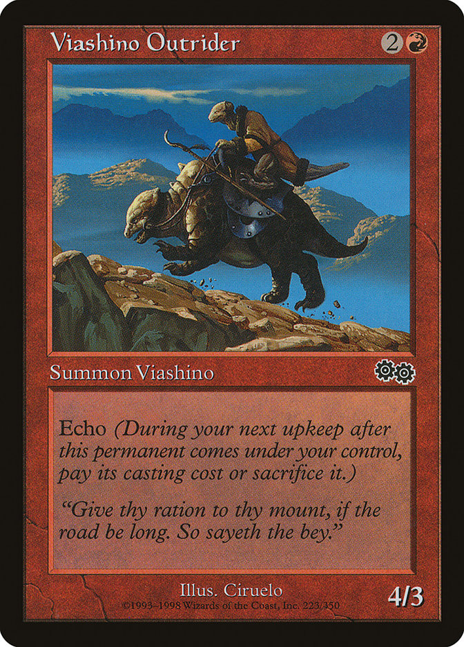 Viashino Outrider [Urza's Saga] | Pegasus Games WI