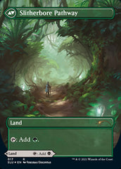 Darkbore Pathway // Slitherbore Pathway (Borderless) [Secret Lair: Ultimate Edition 2] | Pegasus Games WI