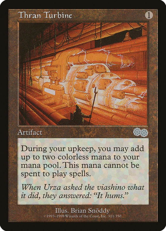 Thran Turbine [Urza's Saga] | Pegasus Games WI