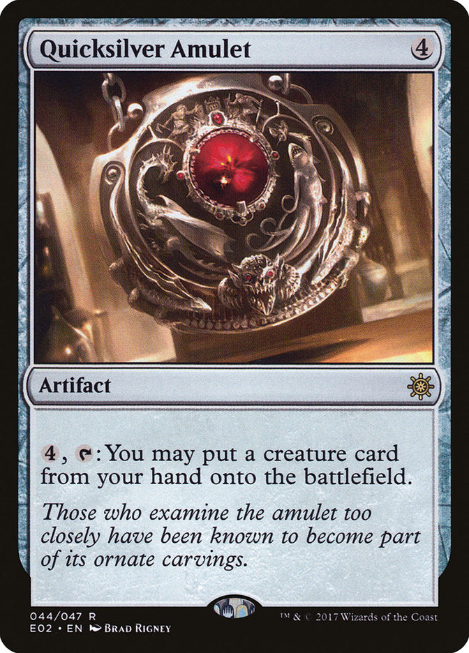 Quicksilver Amulet [Explorers of Ixalan] | Pegasus Games WI