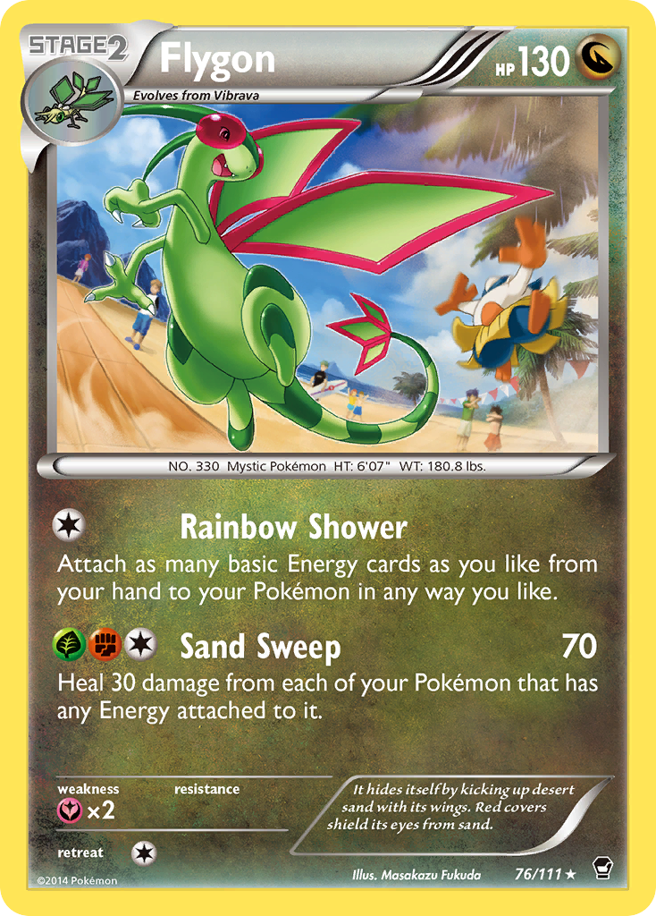 Flygon (76/111) [XY: Furious Fists] | Pegasus Games WI