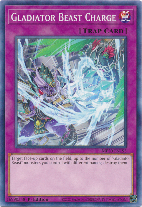 Gladiator Beast Charge [MP20-EN193] Common | Pegasus Games WI