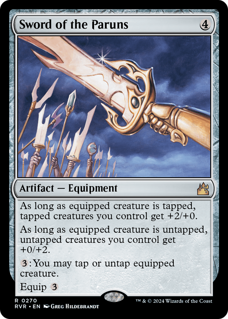 Sword of the Paruns [Ravnica Remastered] | Pegasus Games WI