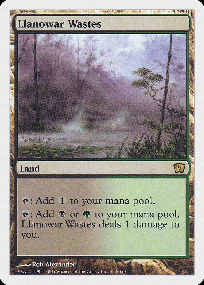 Llanowar Wastes [Ninth Edition] | Pegasus Games WI