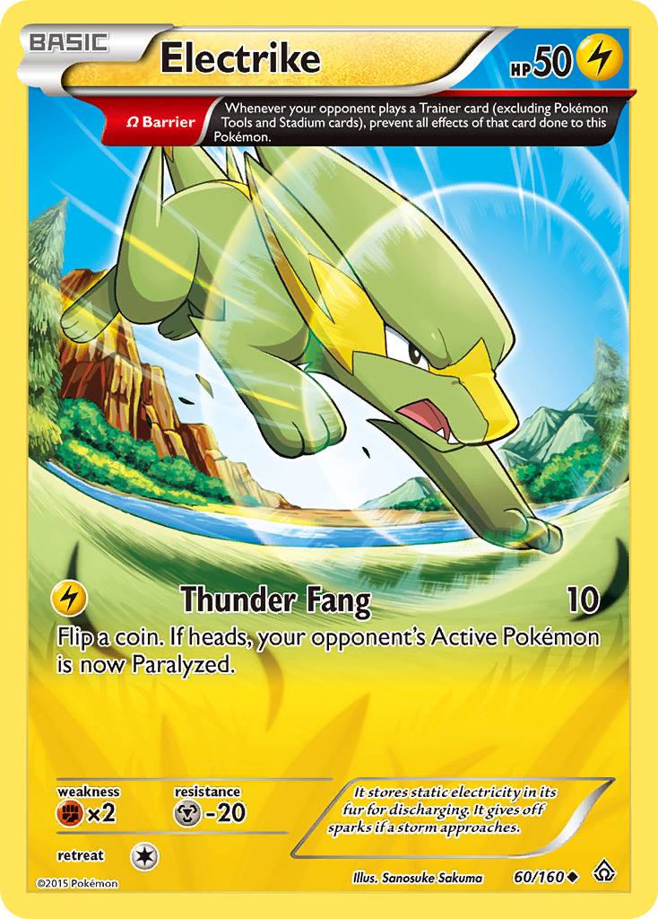 Electrike (60/160) [XY: Primal Clash] | Pegasus Games WI