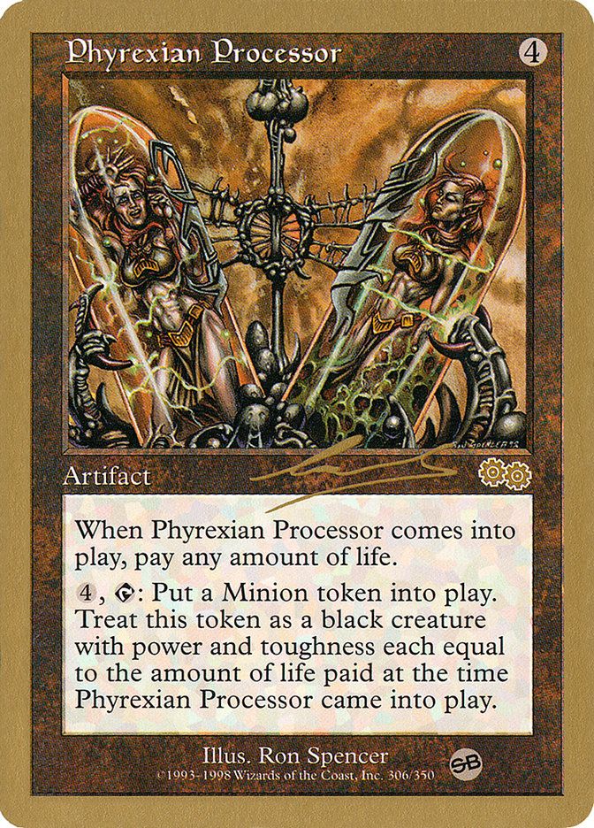 Phyrexian Processor (Nicolas Labarre) (SB) [World Championship Decks 2000] | Pegasus Games WI