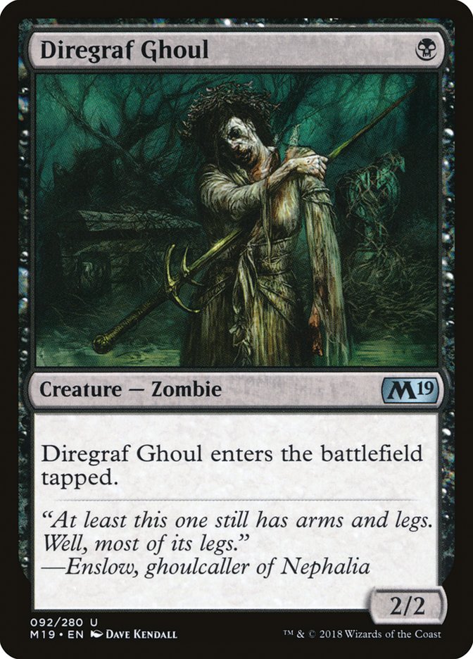 Diregraf Ghoul [Core Set 2019] | Pegasus Games WI