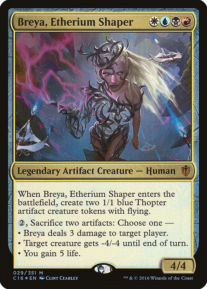 Breya, Etherium Shaper [Commander 2016] | Pegasus Games WI