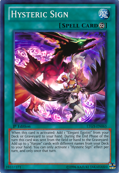 Hysteric Sign [LTGY-EN065] Super Rare | Pegasus Games WI