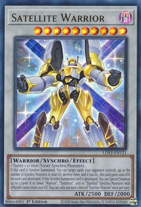 Satellite Warrior [LDS3-EN121] Ultra Rare | Pegasus Games WI