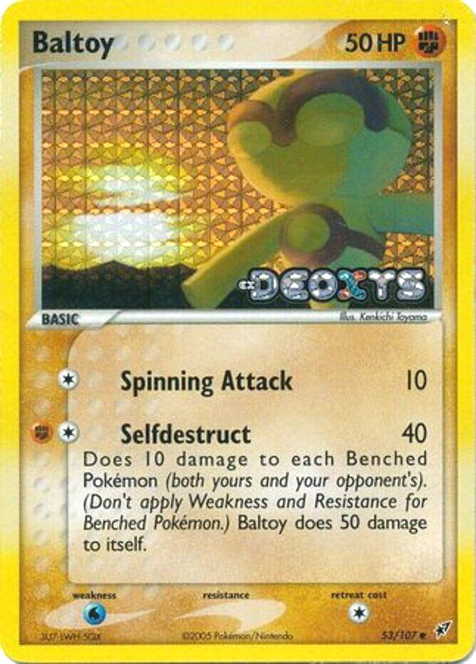 Baltoy (53/107) (Stamped) [EX: Deoxys] | Pegasus Games WI