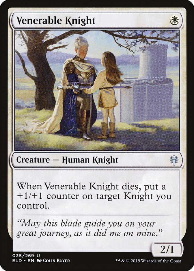 Venerable Knight [Throne of Eldraine] | Pegasus Games WI