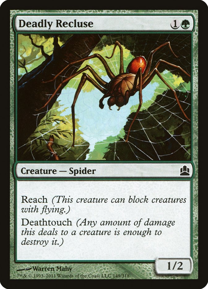Deadly Recluse [Commander 2011] | Pegasus Games WI