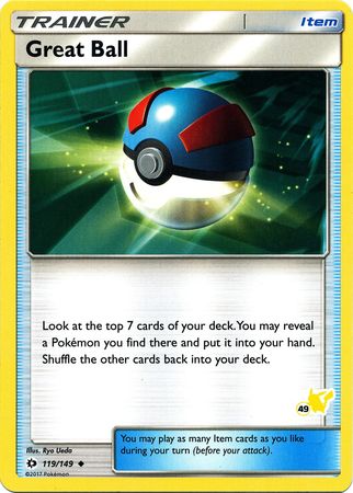 Great Ball (119/149) (Pikachu Stamp #49) [Battle Academy 2020] | Pegasus Games WI