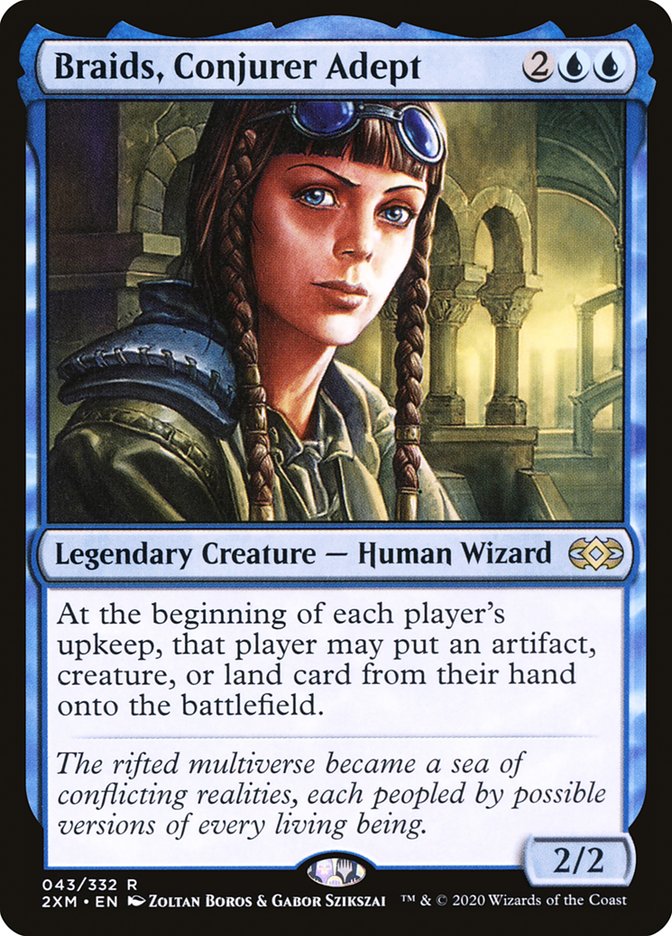 Braids, Conjurer Adept [Double Masters] | Pegasus Games WI