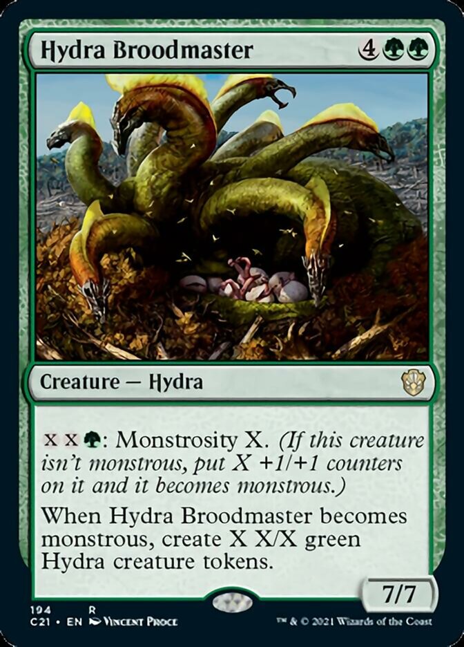 Hydra Broodmaster [Commander 2021] | Pegasus Games WI