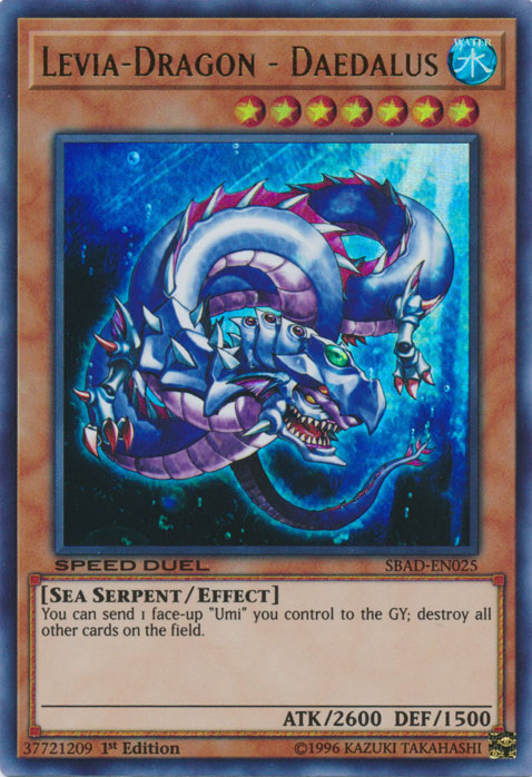 Levia-Dragon - Daedalus [SBAD-EN025] Ultra Rare | Pegasus Games WI
