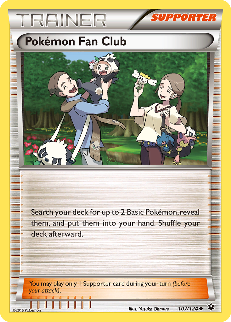 Pokemon Fan Club (107/124) [XY: Fates Collide] | Pegasus Games WI