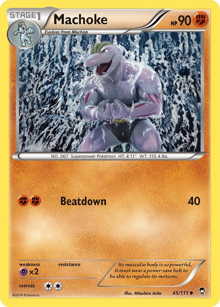 Machoke (45/111) [XY: Furious Fists] | Pegasus Games WI