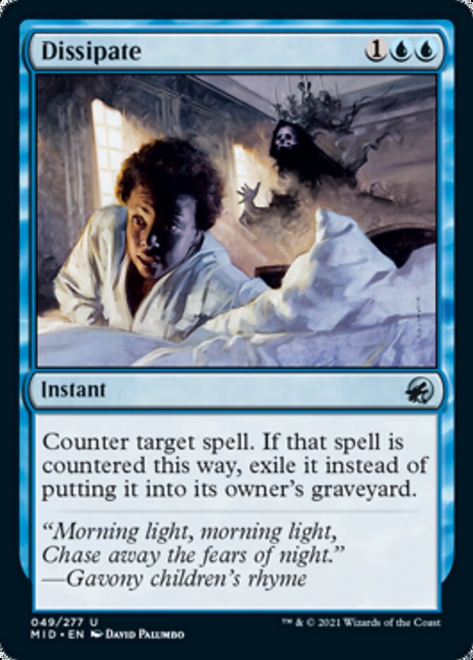 Dissipate [Innistrad: Midnight Hunt] | Pegasus Games WI