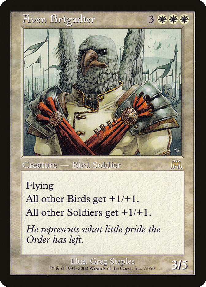 Aven Brigadier [Onslaught] | Pegasus Games WI