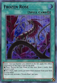 Frozen Rose (Blue) [LDS2-EN119] Ultra Rare | Pegasus Games WI