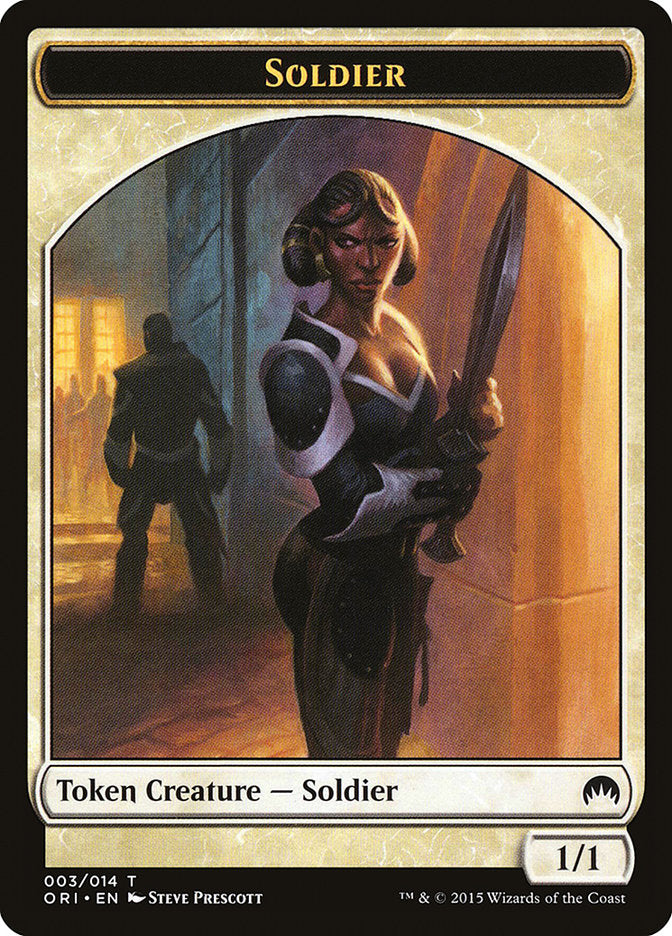 Soldier Token [Magic Origins Tokens] | Pegasus Games WI