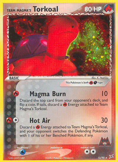 Team Magma's Torkoal (12/95) [EX: Team Magma vs Team Aqua] | Pegasus Games WI