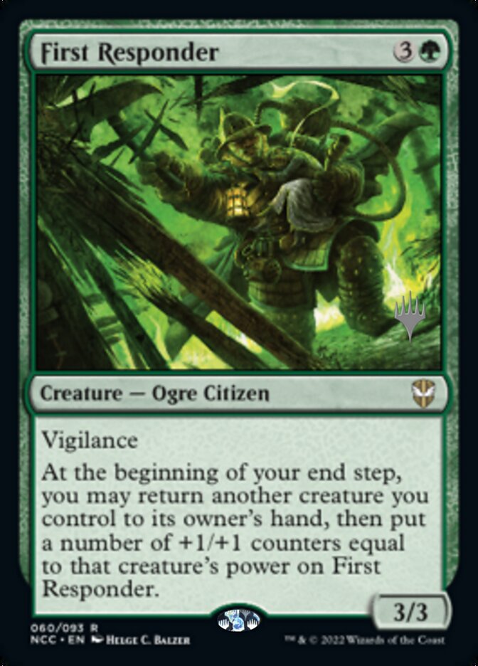 First Responder (Promo Pack) [Streets of New Capenna Commander Promos] | Pegasus Games WI