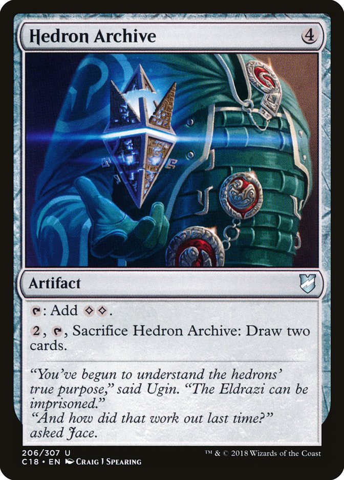 Hedron Archive [Commander 2018] | Pegasus Games WI