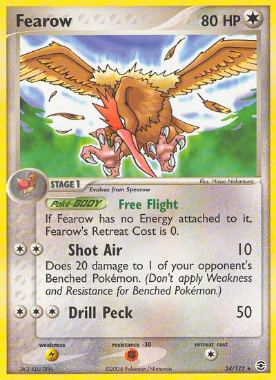 Fearow (24/112) [EX: FireRed & LeafGreen] | Pegasus Games WI