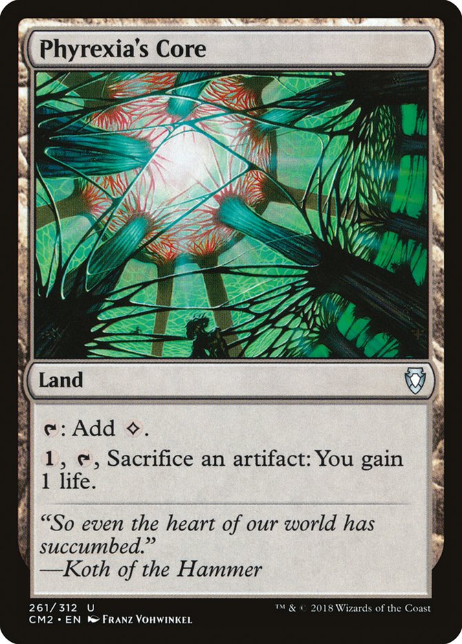 Phyrexia's Core [Commander Anthology Volume II] | Pegasus Games WI