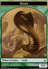 Snake // Zombie Double-Sided Token [Hour of Devastation Tokens] | Pegasus Games WI