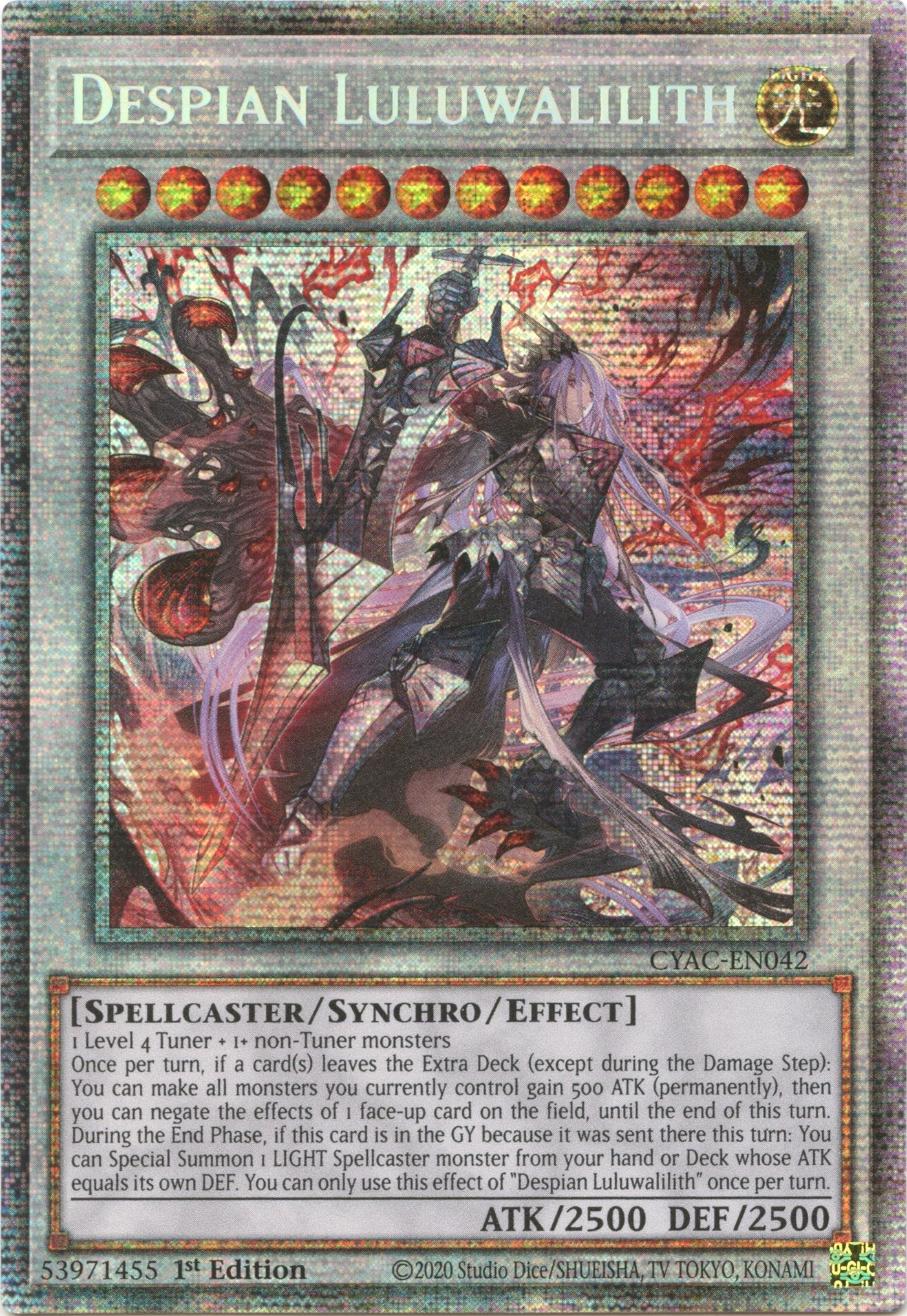 Despian Luluwalilith [CYAC-EN042] Starlight Rare | Pegasus Games WI