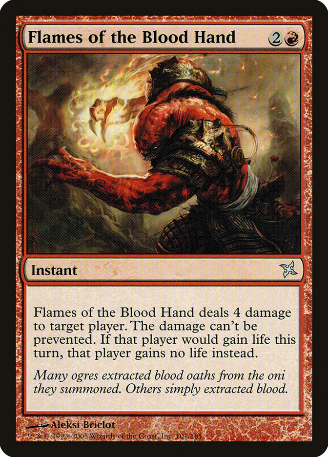 Flames of the Blood Hand [Betrayers of Kamigawa] | Pegasus Games WI