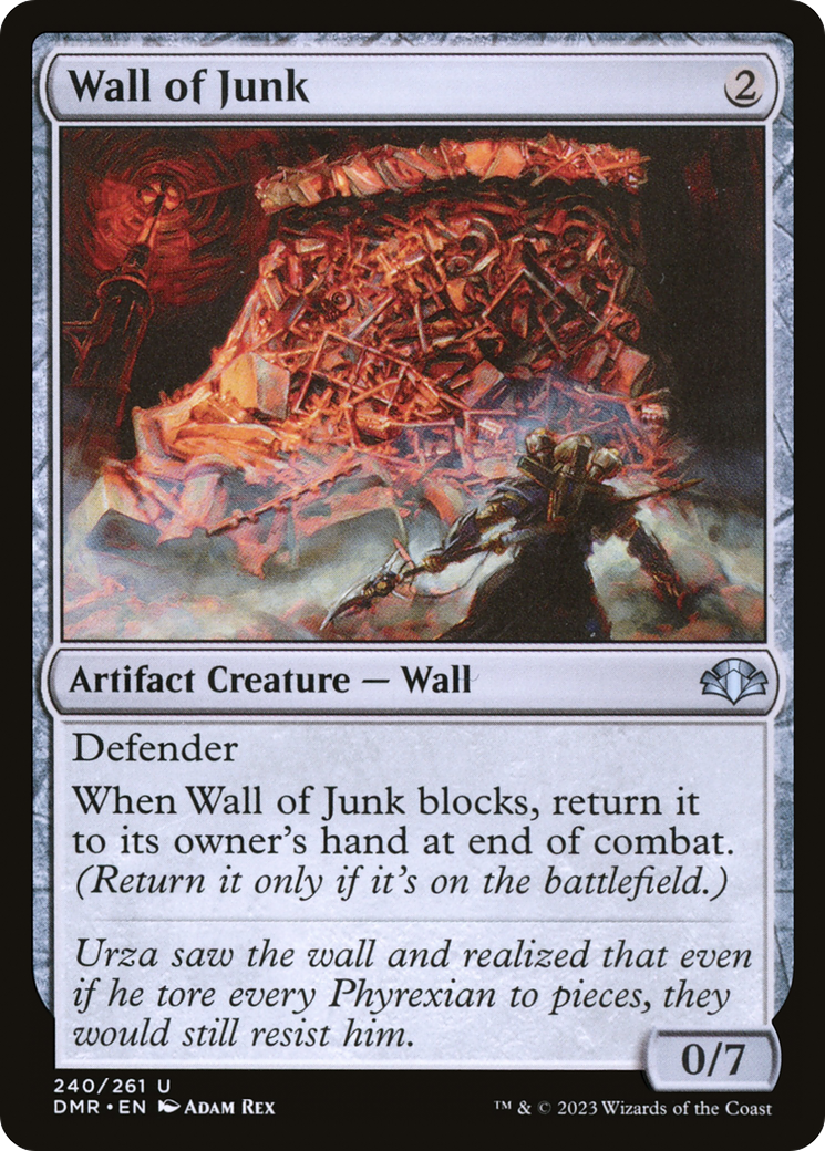 Wall of Junk [Dominaria Remastered] | Pegasus Games WI