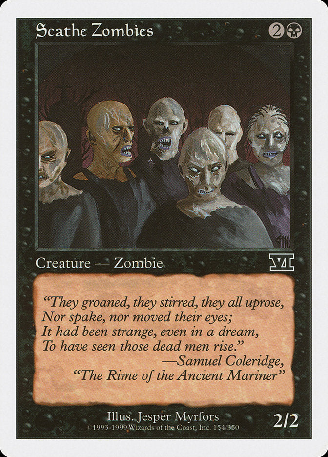 Scathe Zombies [Classic Sixth Edition] | Pegasus Games WI