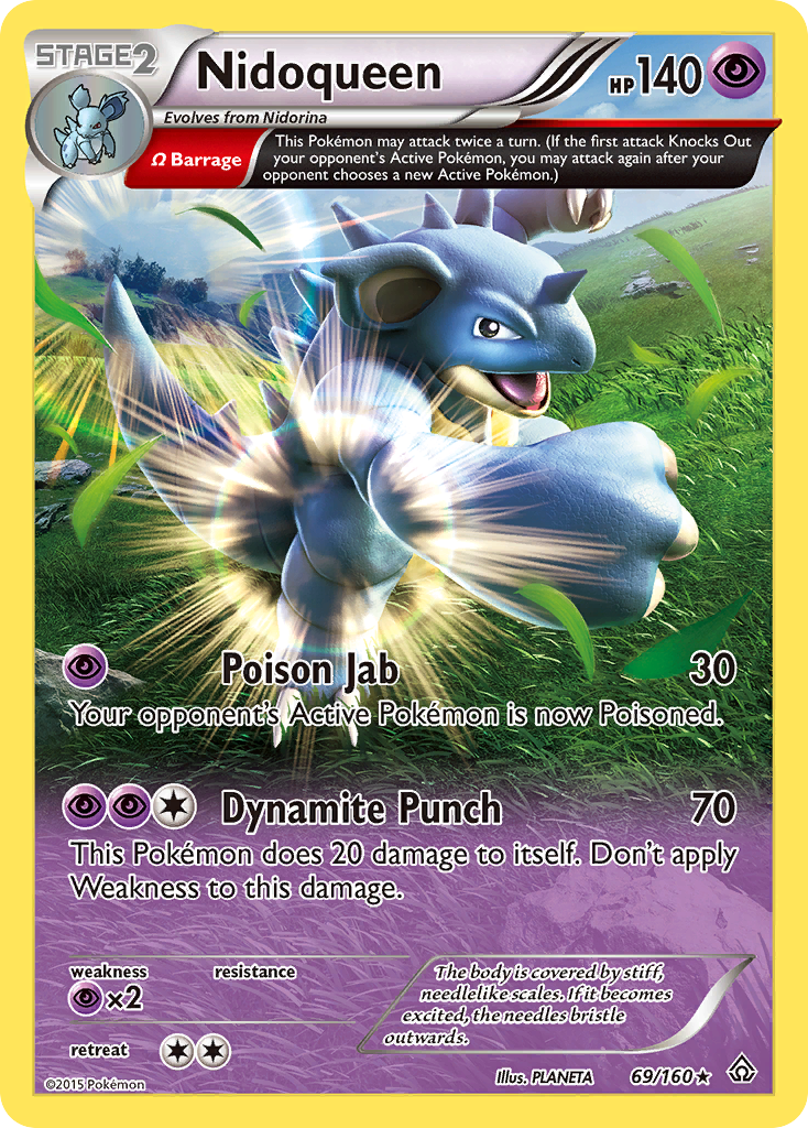 Nidoqueen (69/160) [XY: Primal Clash] | Pegasus Games WI
