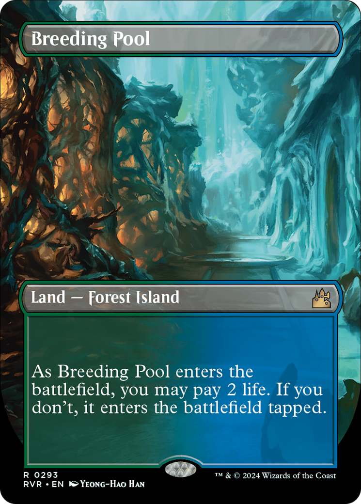 Breeding Pool (Borderless) [Ravnica Remastered] | Pegasus Games WI