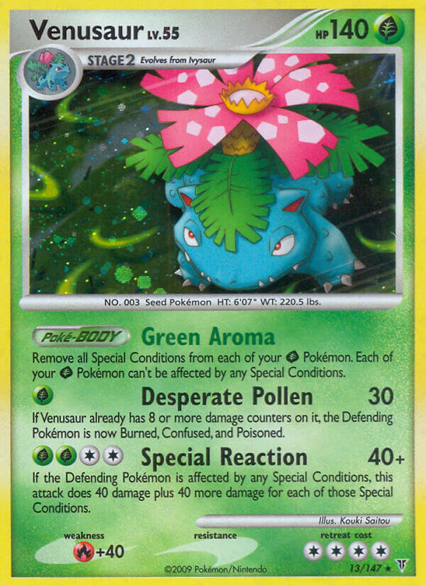 Venusaur (13/147) (Theme Deck Exclusive) [Platinum: Supreme Victors] | Pegasus Games WI