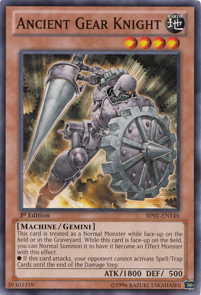 Ancient Gear Knight [BP01-EN146] Common | Pegasus Games WI