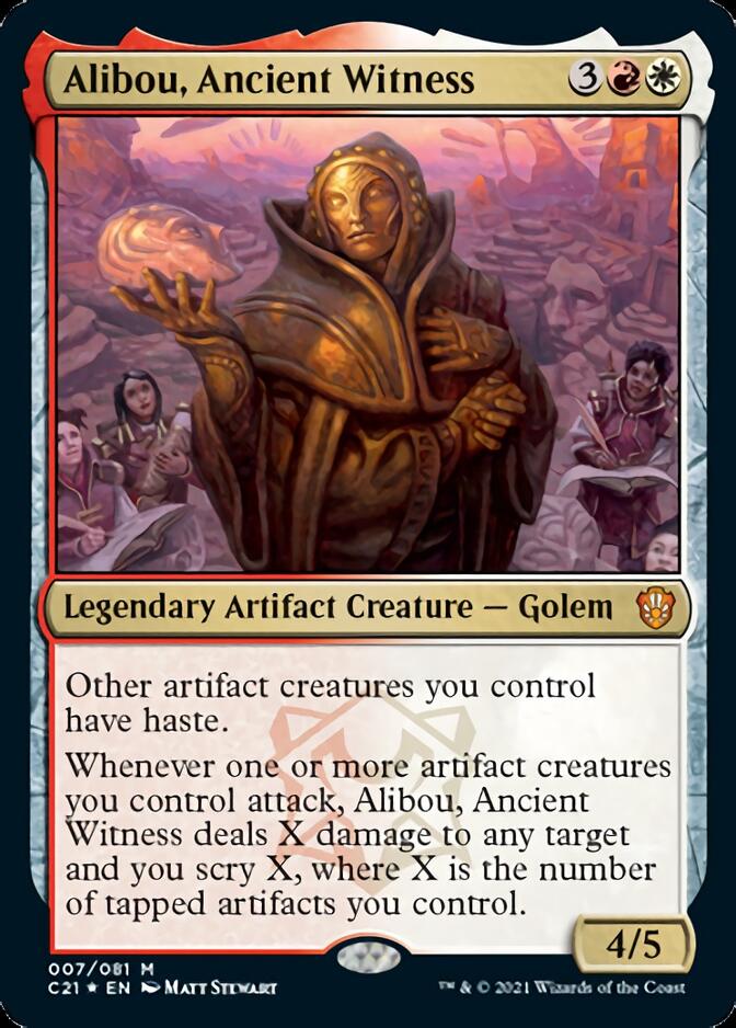Alibou, Ancient Witness [Commander 2021] | Pegasus Games WI